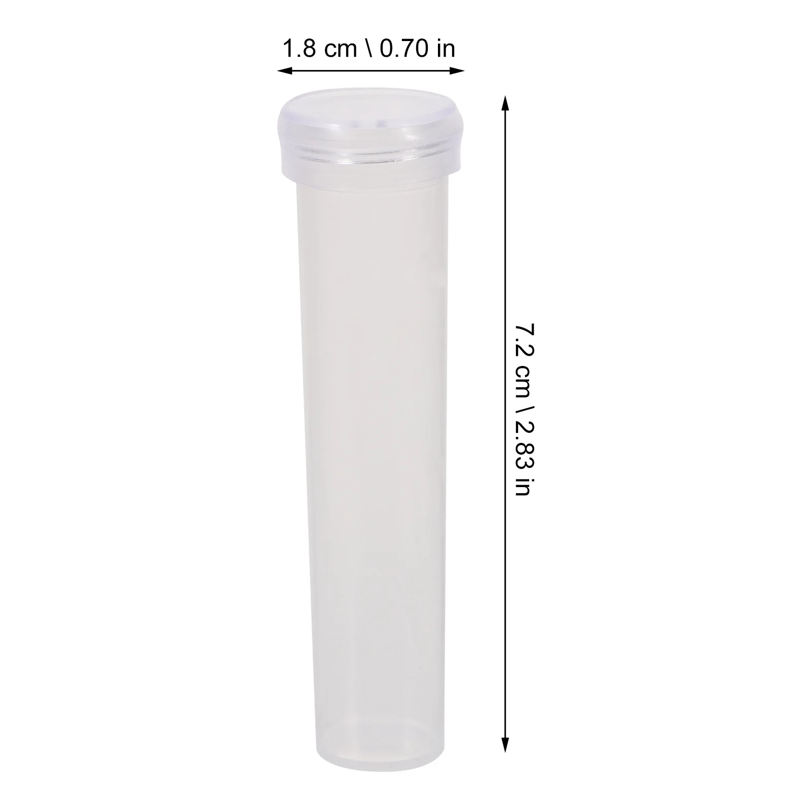 

100Pcs Nutrition Tube for Fresh Flowers Clear Plastic Flower Tube with Long Freshness Preservation Compact Light Easy to Use