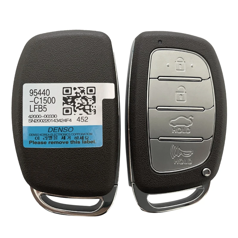 

CN020219 For Hyundai Sonata 2015 2016 2017 2018 19 Smart Remote Key, 434MHz 8A Chip ,FCC : CQOFD00120 P/N 95440-c1500