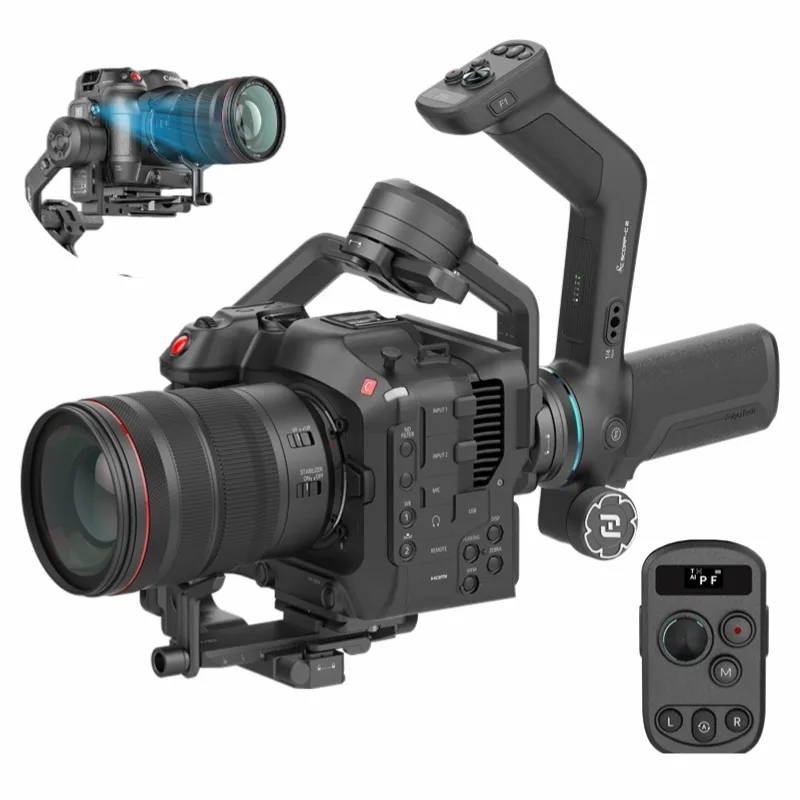 

Официальный стабилизатор подвеса камеры FeiyuTech SCORP-C 2, для DSLR/беззеркальных ПИТ-отслеживания вертикальной съемки, нагрузка 3,5 кг SCORP C2