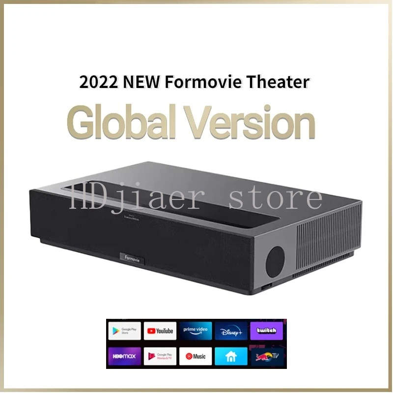 

T1 Global Version Fengmi Formovie 4K Laser Projector - 2800 ISO Lumens, MEMC, Android11, Dolby Vision, Ultra Short Focus