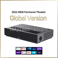 T1 Global Version Fengmi Formovie 4K Laser Projector - 2800 ISO Lumens, MEMC, Android11, Dolby Vision, Ultra Short Focus