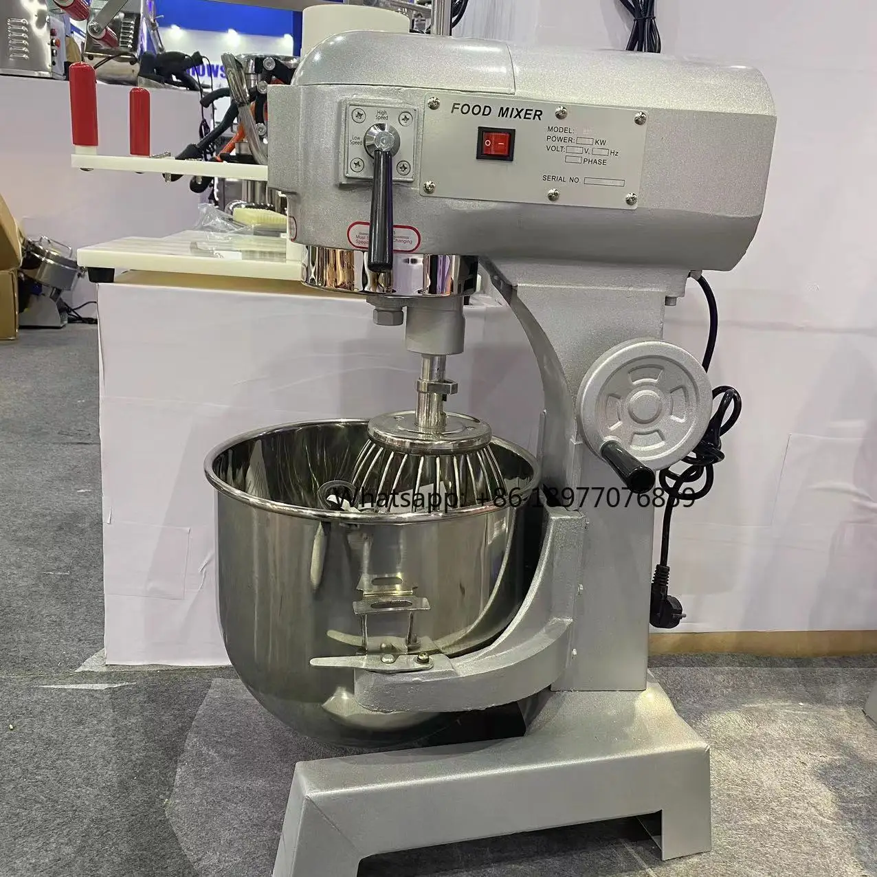 2026 High-Authority Electric Planetary Mixer Multifunctional Steel Stand Mixer Kitchen Household Use Food Mixers