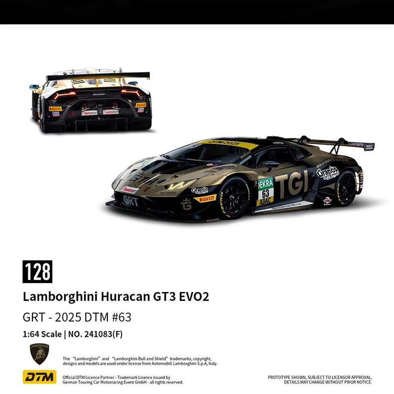 Vorverkauf-Trends Hobby Th 1:64 Lamborghini & Porsche Rennwagen-Modellset 2025-2026 Sammlerfahrzeug-Spielzeug für Jungen Geschenk