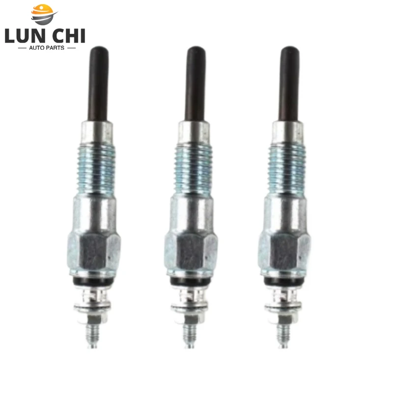 OEM 1023E2305 3PCS Automobiles Engine Glow Plug For JOHN DEERE YANMAR ENGINE X495 with Engine Model 3TNV76