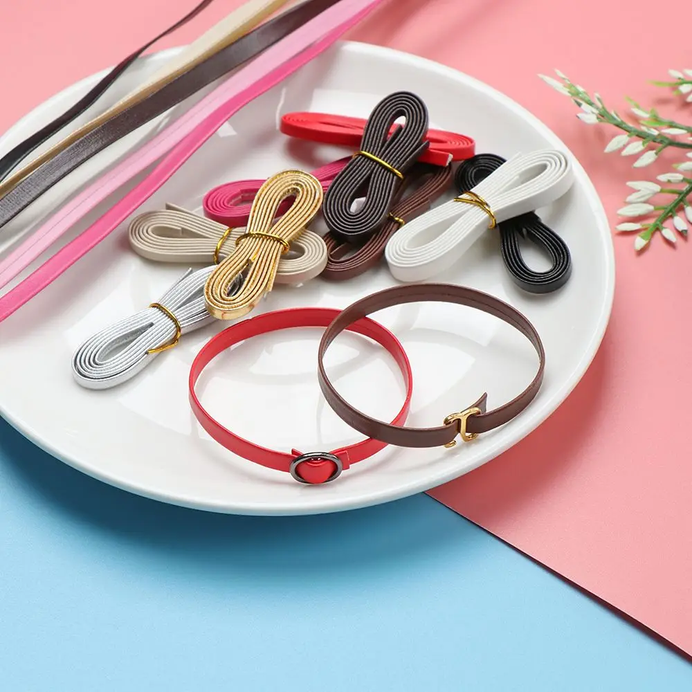 Super Mini Length 50cm Width 3/5mm Handmade Belt Material Clothes Accessories  Waist Belts