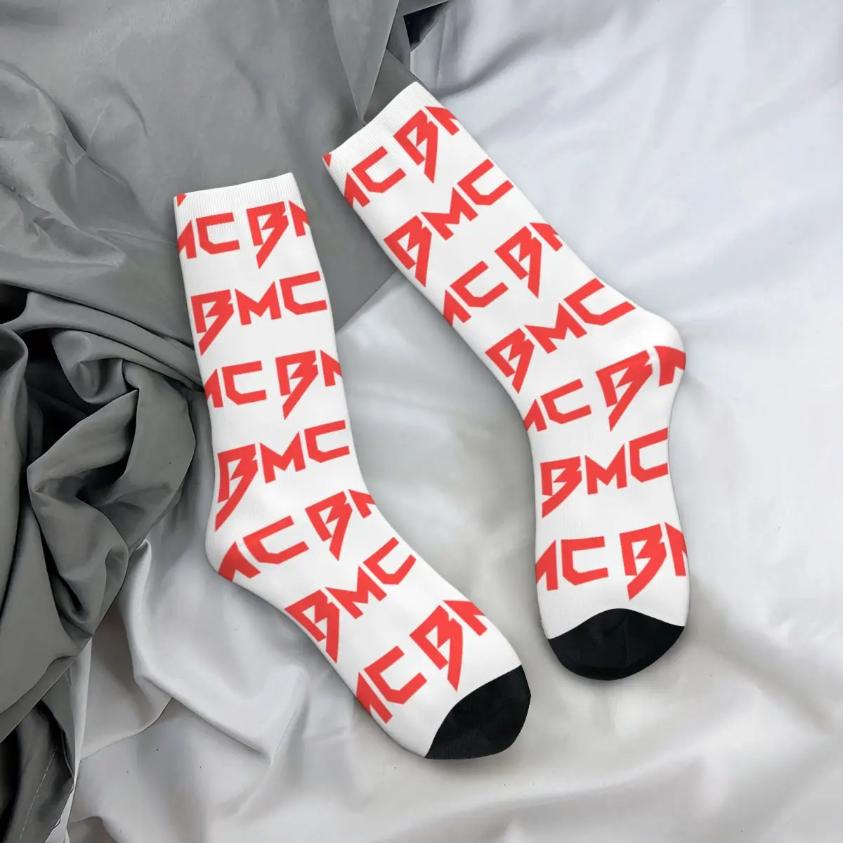 

Couple Socks BMC Bicycle Stockings Autumn Trendy Soft Socks Graphic Running Anti Slip Socks