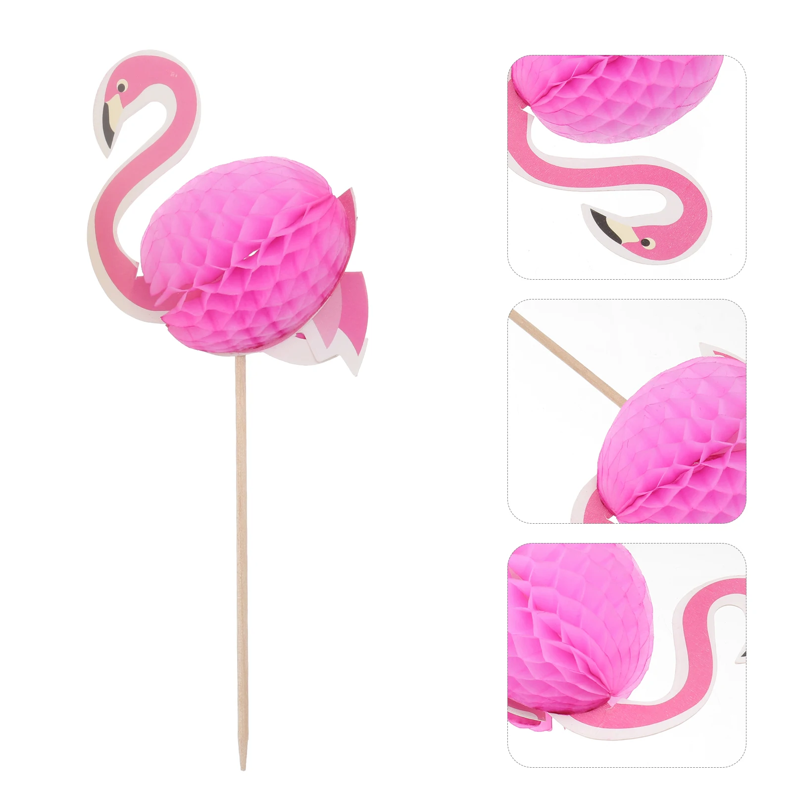 

100pcs Paper Umbrella Flower Cake Insert Decorative Drink Parasols Exquisite Cocktail Picks Pineapple Picks Cake Toppers