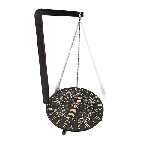 Wooden Pendulum Display Rack Witch Wooden Jewelry Decorative Display Stand Exquisite Design Pendulum Holder Stand For Living