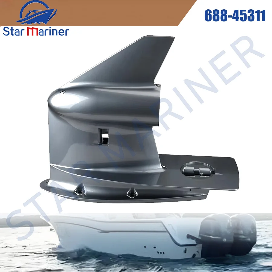 

Lower Casing 688-45311 688-45311-06-8D For Yamaha Outboard Motor 60HP 75 Horsepower 85HP 2 Stroke 688-45311-00 Boat Engine Part
