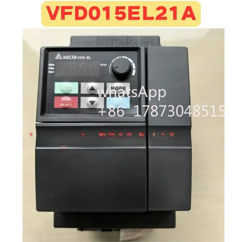 

Used Frequency Converter VFD015EL21A Normal Function Tested OK