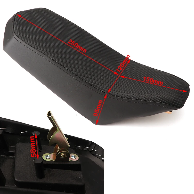 ATV seat saddle 50cc/70cc/90cc/110cc/125CC suitable for small Mars model Chinese off-road four-wheeler four-wheel drive image 2