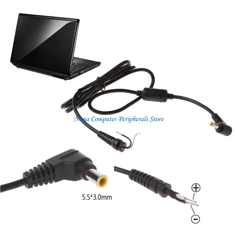 F68C Замена 5,5 мм x 3,0 мм L -образная мощность.
