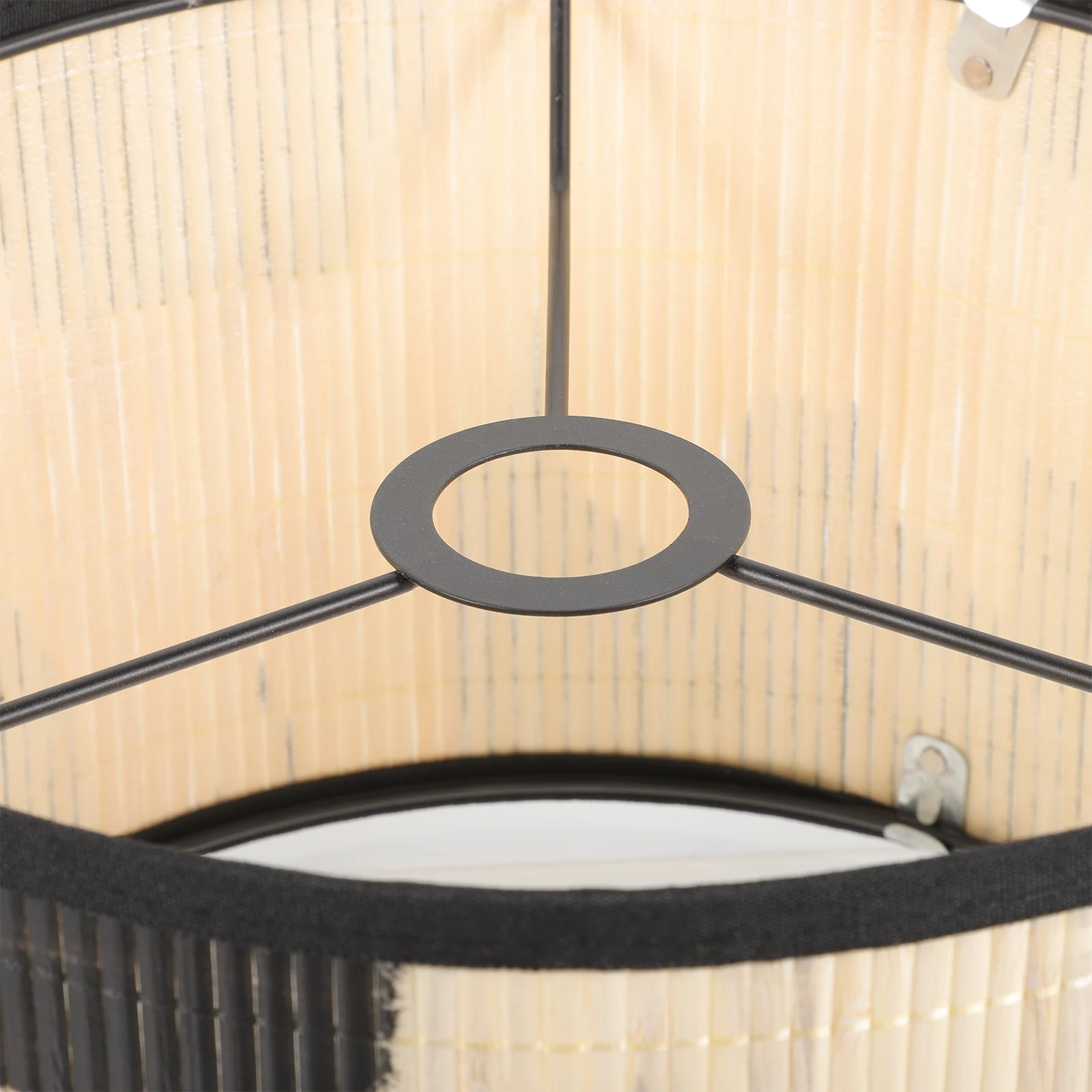 

Бамбуковый абажур, тканый подвесной светильник, замена крышки для домашнего декора, подвесной абажур, деревенский настольный светильник