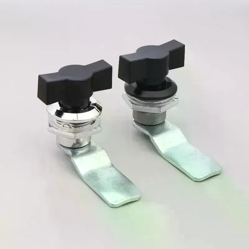 Cylindrical Tongue Lock Keyless Cabinet Cam Lock Garage Distribution Cabinet Door Industrial Lock Handle Lock Tools
