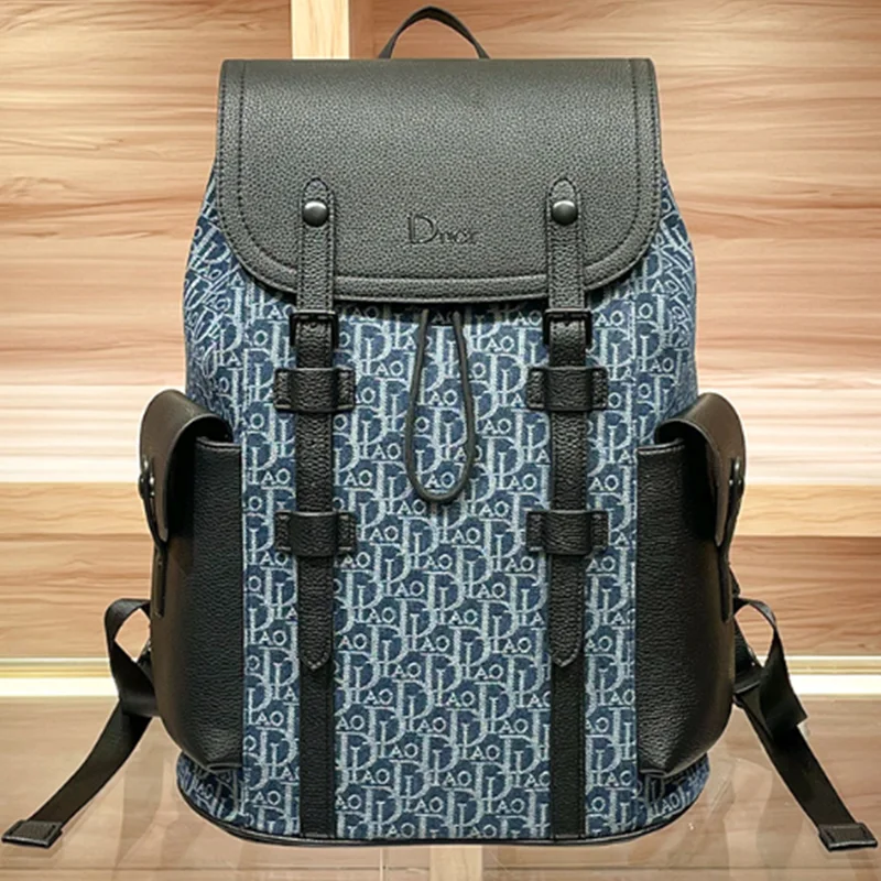 2025 New Men's Shoulder Bag Leisure Trend Of Large Capacity Wear Resistant Business Travel Lightweight Computer Backpacks