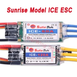 SunriseModel ICE 2-6S Elicottero Aereo Brushless ESC con Uscita BEC 18A 30A 40A 45A 60A 90A 100A 120A 150A per Modelli RC FAI DA TE