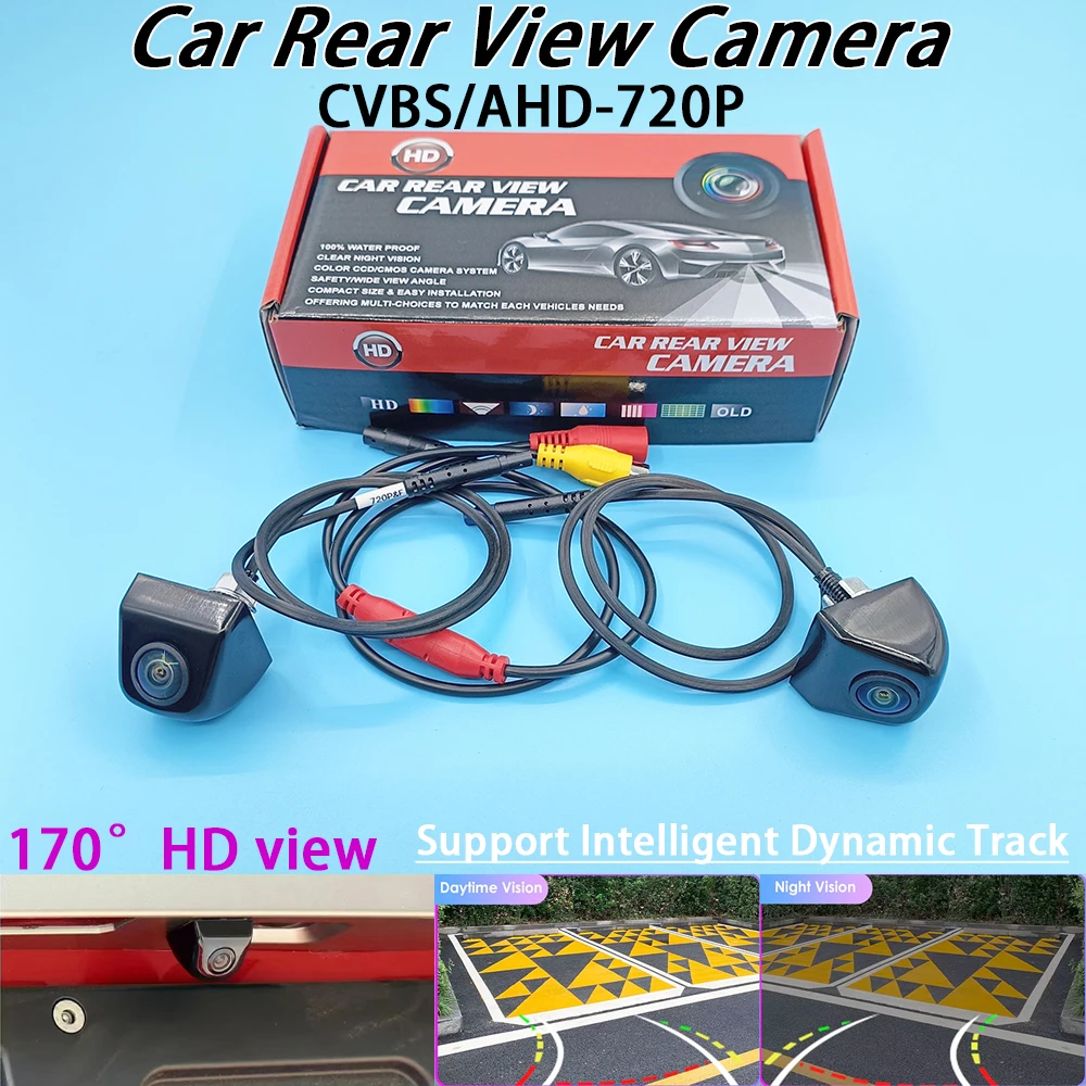 

Car rear view camera HD View AHD720P/CVBS Screw camera night vision reversing parking assistant 12V IP68 waterproof