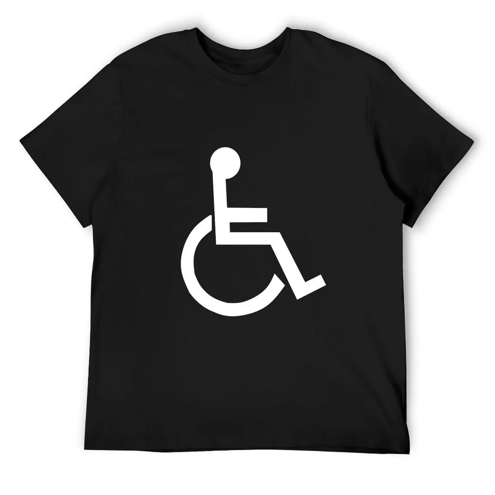 

Handicap sign T-Shirt summer top anime figures custom shirt quick-drying clothes for men