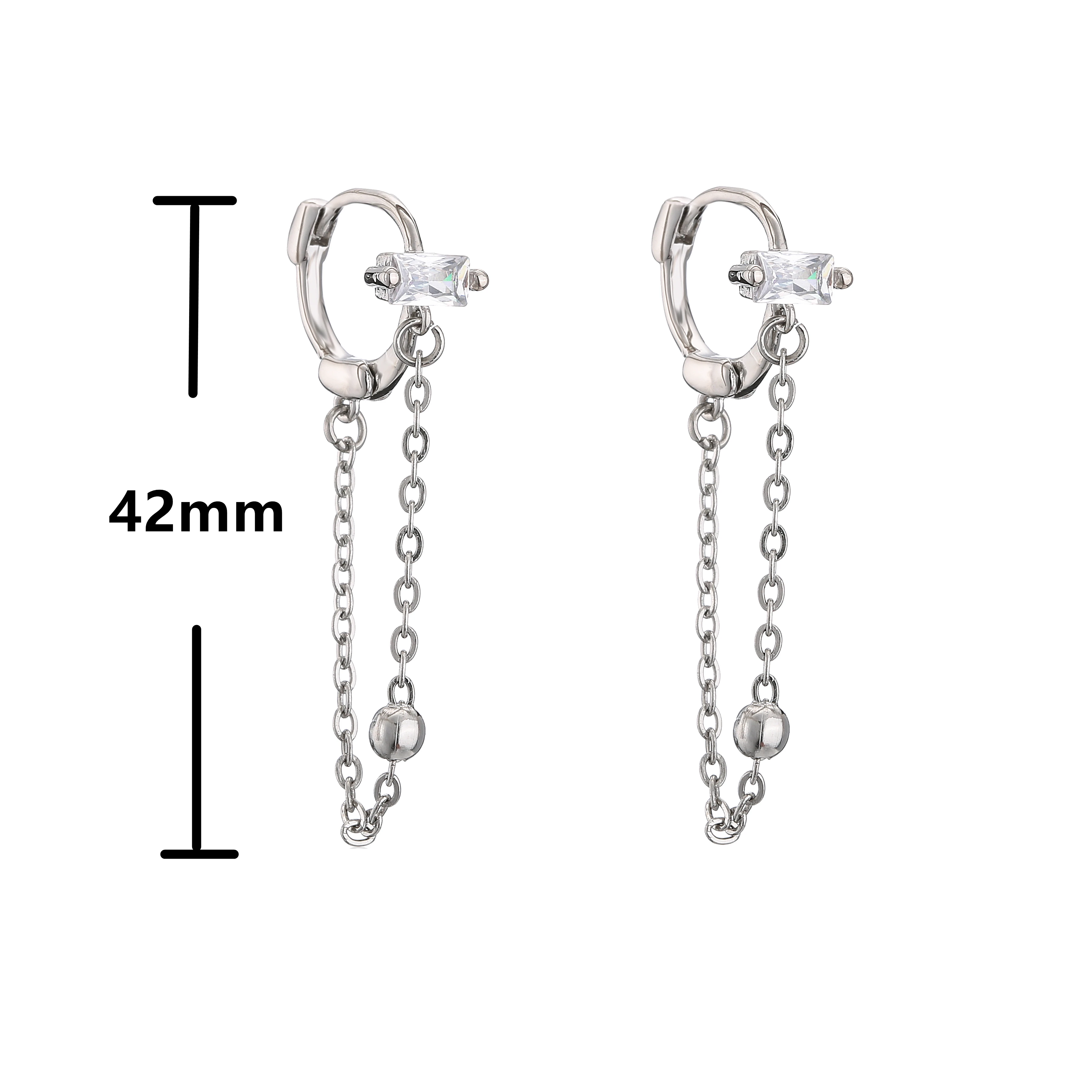 HECHENG,Small Hoop Pendant Earrings For Women Pendientes Mermaid Pearl Heart Star Earring Earrings Korean Jewel