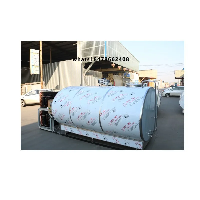 Fresh Milk Refrigerated Storage tank Vertical Cooling tank for Milk Plant