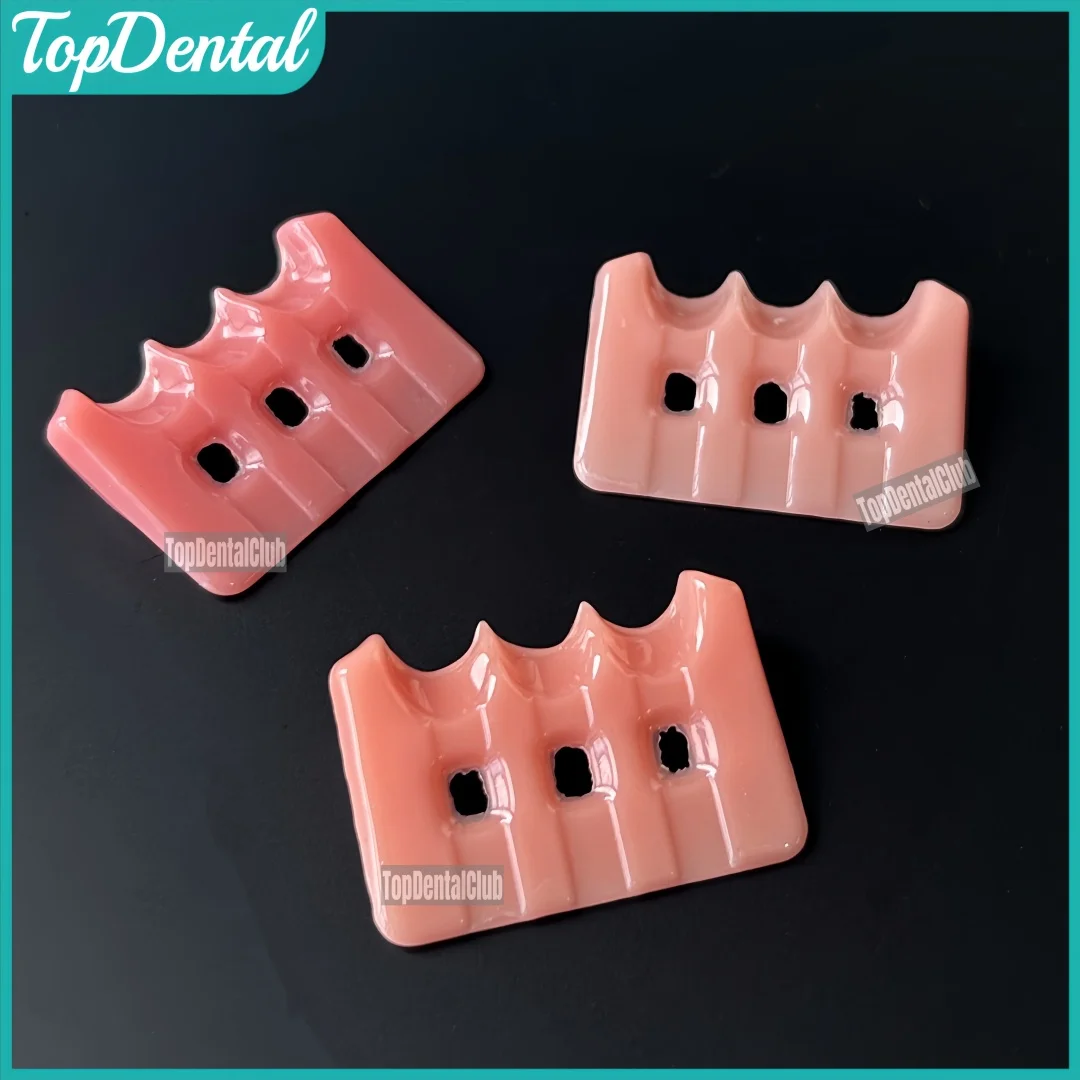 Gumy Gingival Color Dental Gumy Indicator Pink Shade Gingiva Shade Guide مشابه مع SHOFU ثلاثي الألوان PN7040 #6