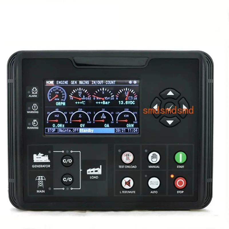 

original DC70D DC72D DC72DR Generator Set Controller With 4.3" LCD Screen Display