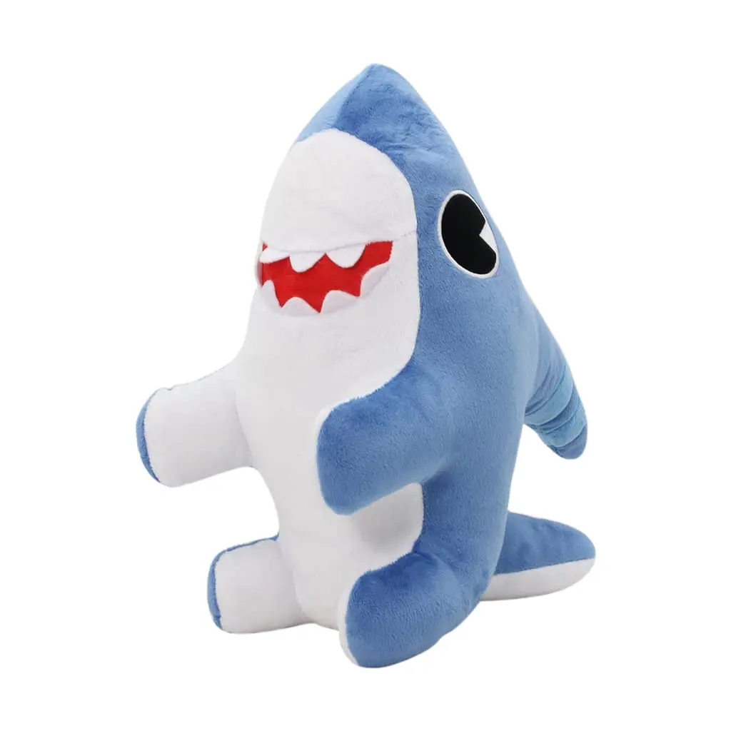 

Blue Large Shark Dog Stuffed Animal Plush Toy Kawaii Shark Puppy Plushie Doll Shark dog plush toy Shark puppy plush stuffed