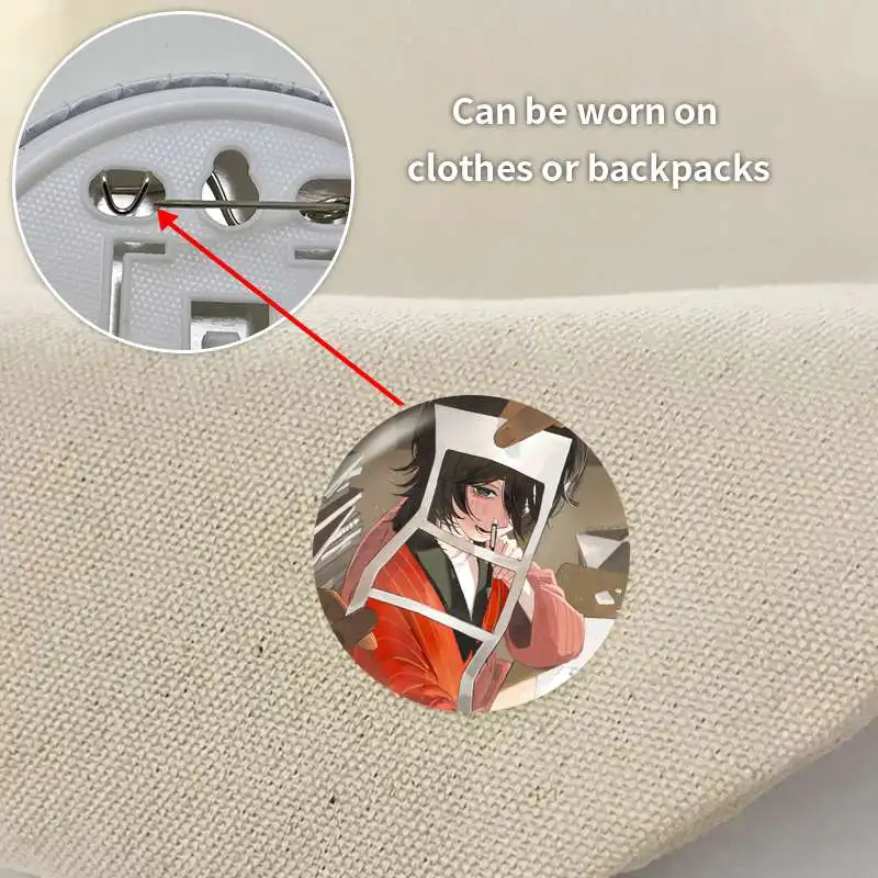 Kyoumoto Fujino Ayumu Game Anime Character Soft Button Badge Brooch anchor Peripherals Pin Tinplate Creative Birthday present