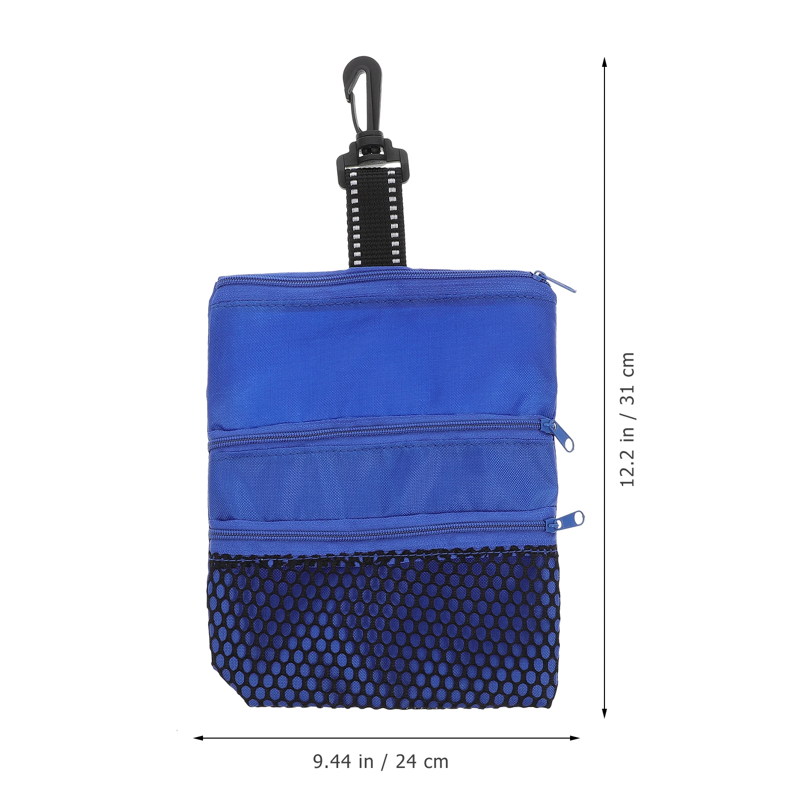 

1Pcs Golf Ball Storage Bag Portable Durable Tee Bag Pouch Holder Lightweight Accessories Kit for Outdoor Carry Black
