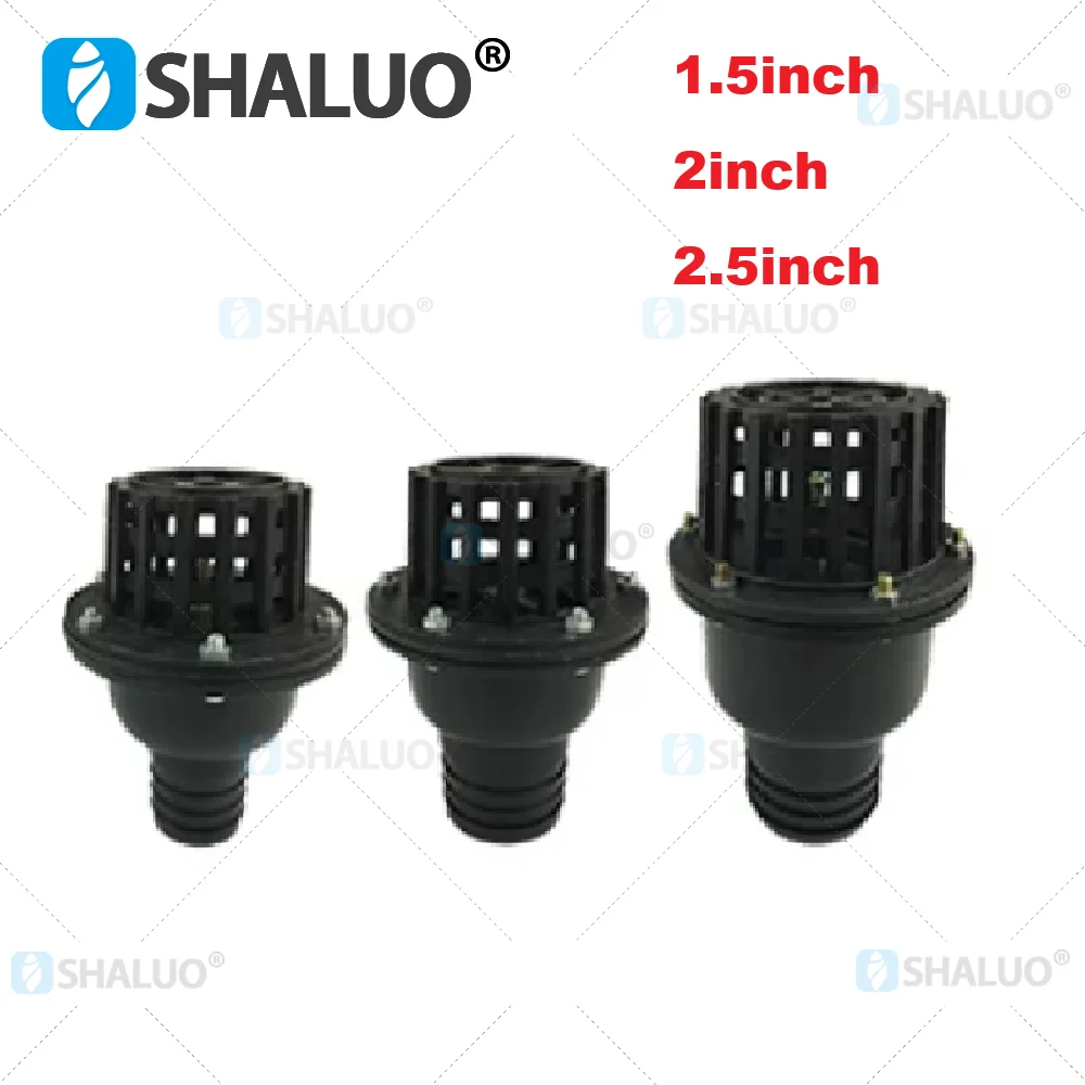 1.5 inch 2 inch 2.5 inch 3 inch Water Pump Foot Valves Low Pressure Flat Check Valves Water Jet Pump Foot Valves for Pump