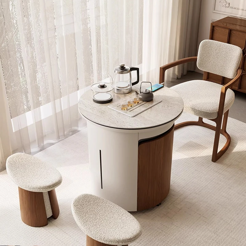 

Style Design Coffee Tables Marble Modern Classic Space Lateral Coffee Tables Living Room Adjustable Tavolino Salotto Furniture