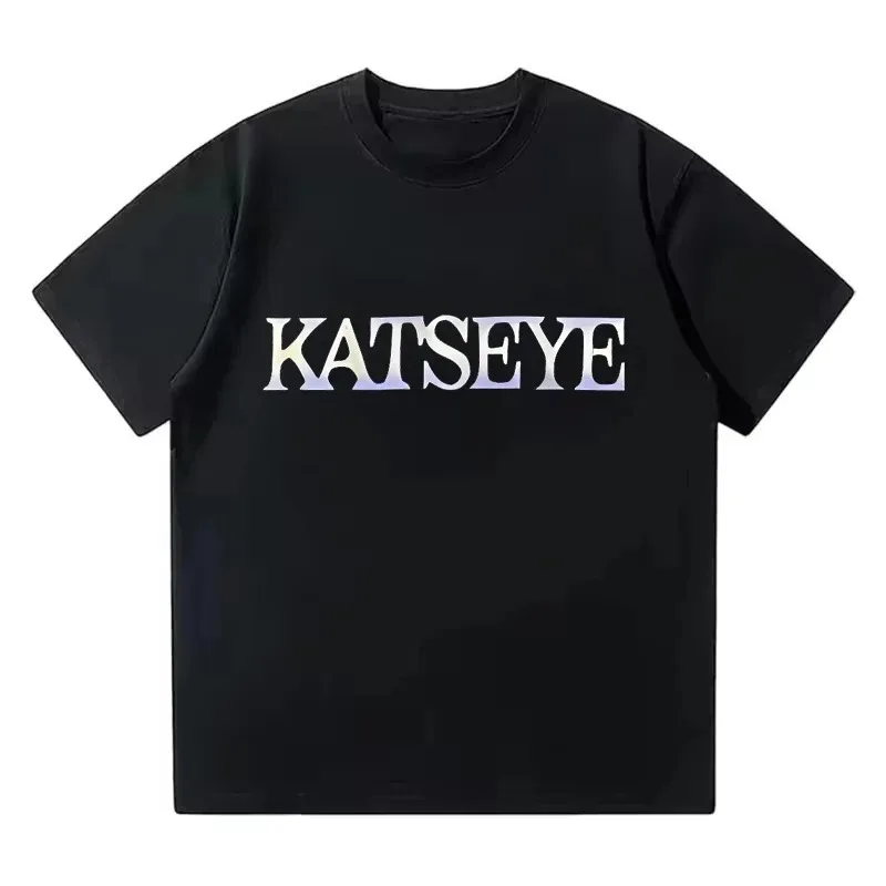 Camisetas informales con estampado gráfico para hombre y mujer, camisetas Unisex de estilo coreano Y2k, producto novedoso, camiseta de gran tamaño Katseye divertida Unisex 2026