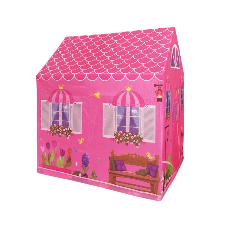 Tenda de brincar infantil, casinha de brincar para crianças, brinquedo interno e externo, casinha de brincar para meninos e meninas, perfeita para presente de aniversário