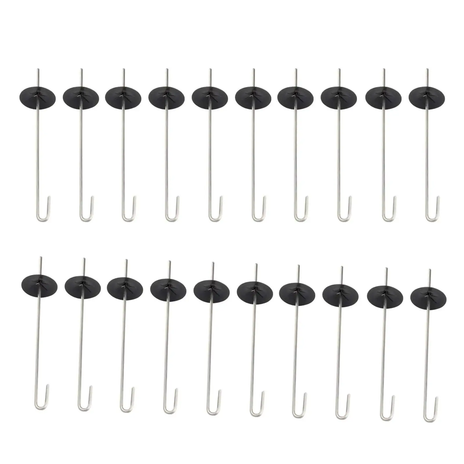 Bird Guard Fasteners Clips Stainless Steel Durable Mesh J Hook for Solar Panel Critter Proofing Installation