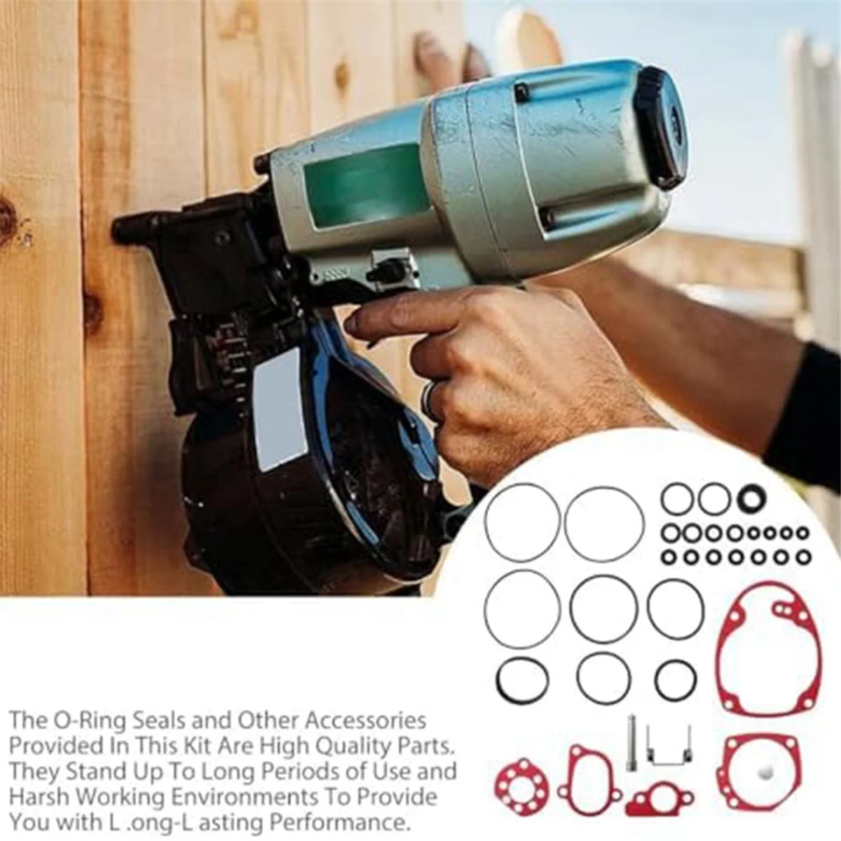 O-Ring Kit with Extras Coil Roofing Nailer NV45AB, NV45AB2 C Hot sale tools Hitachi US