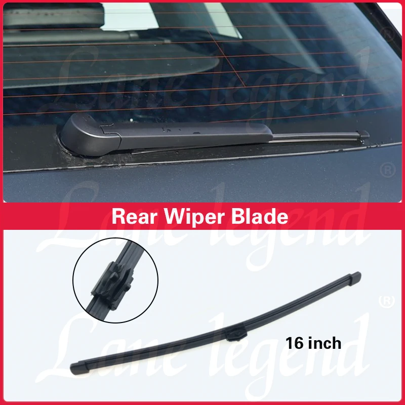 For Audi Q5 SQ5 2017 - 2023 Wiper Rear Wiper Blade Windshield Windscreen Clean Tailgate Window Rain Brush Car Accessories 16"