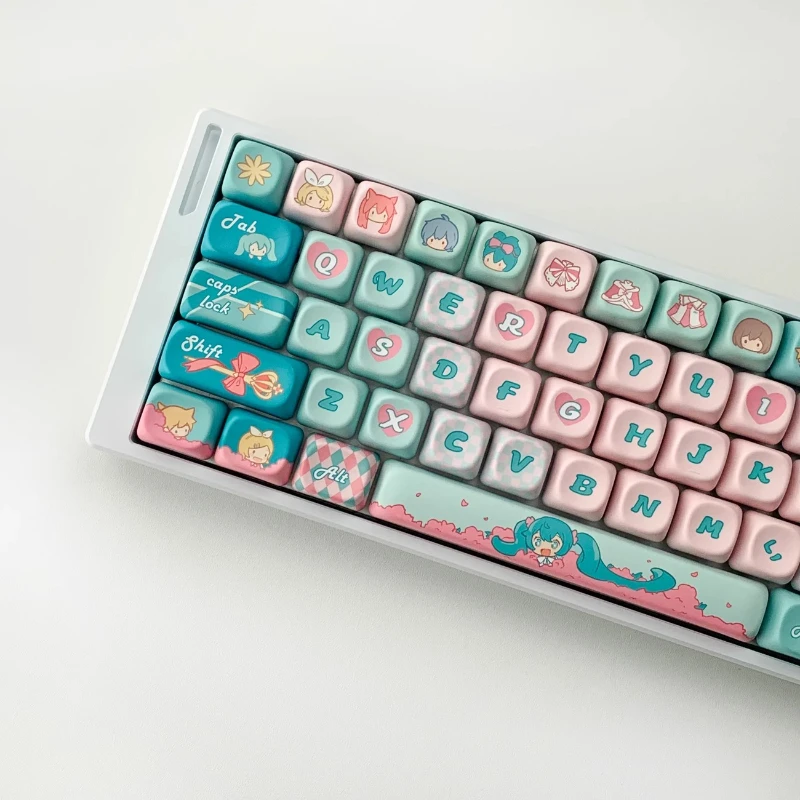 

A full set of keycaps is suitable for wooting, etc. 90% + mechanical keyboard