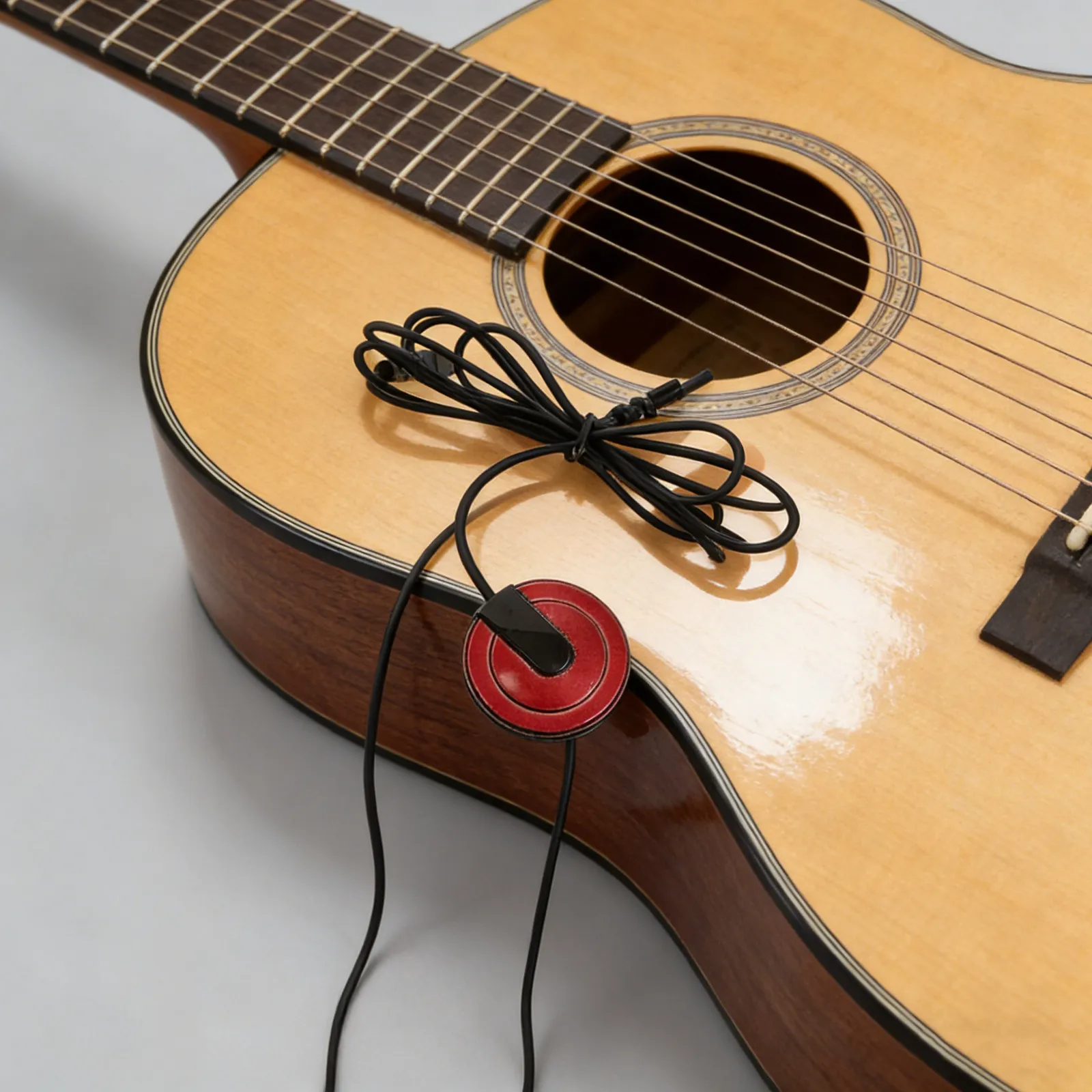 

Acoustic Guitar Pickup Piezo Contact Microphone 3.5mm Jack Mini Pickup for Folk Guitar Violin Banjo Professional Recording Live