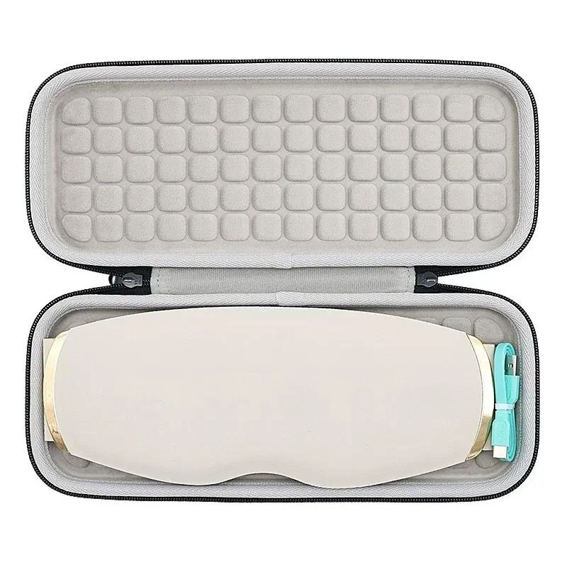 For Waist Massager Storage Bag Portable Lumbar Spine Protection Box Shock Absorption Compression Hard Shell Handbag