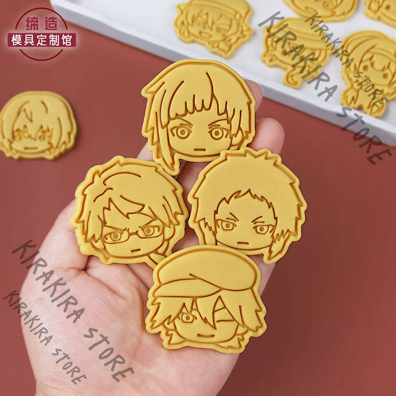 

Bungo Stray Dogs Nakajima Atsushi Biscuit Mould Cartoon Cookies Cutter Prop Dazai Osamu Stereoscopic Tools Baking Accessories