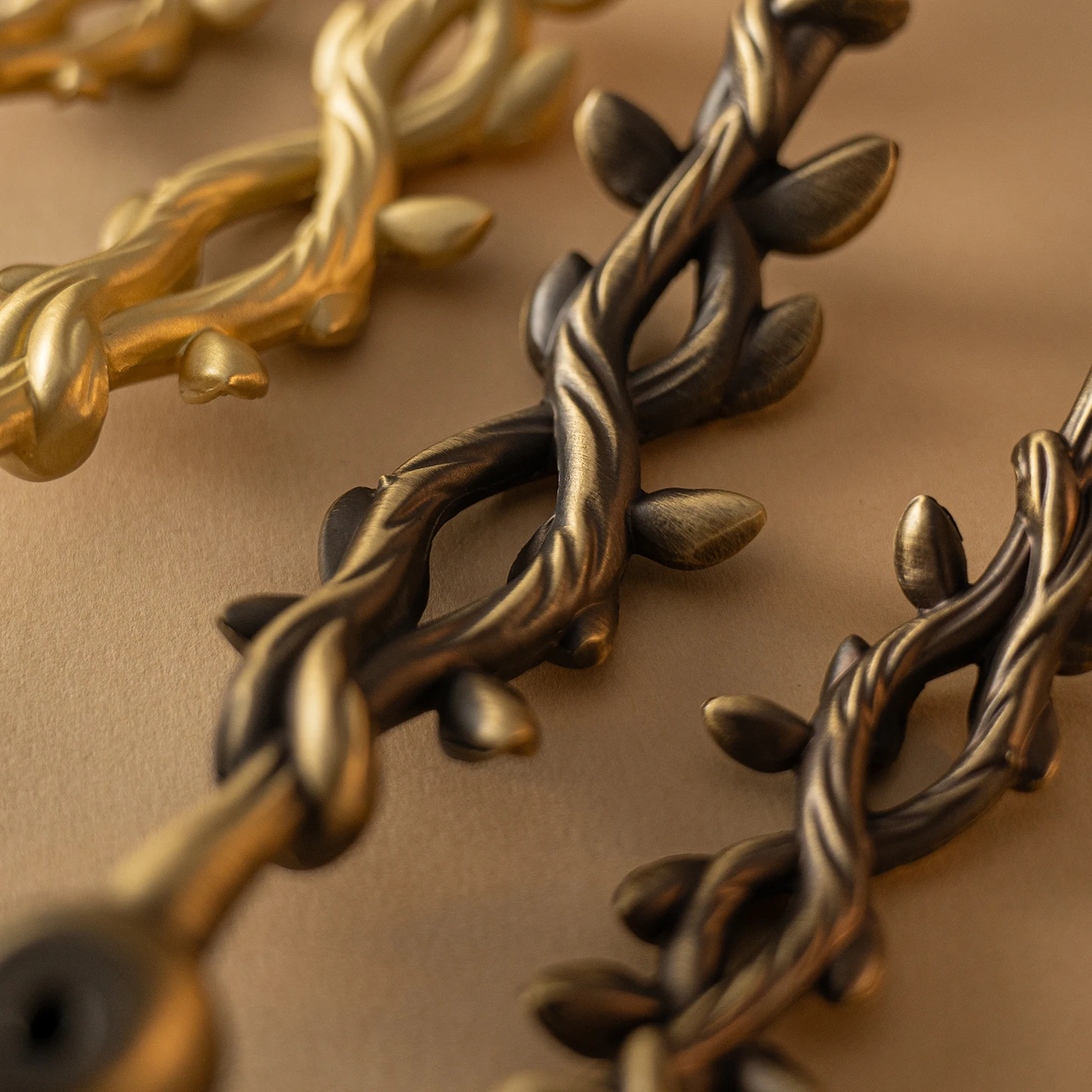 Brushed brass cabinet pull — product image 27