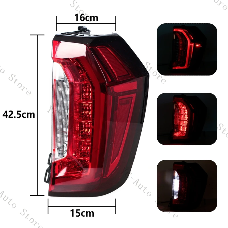 84816393 LED Rear Bumper Tail Light Driving Light Stop Parking Brake Light Car Accessories For GMC Yukon 2021 2022 2023 2024