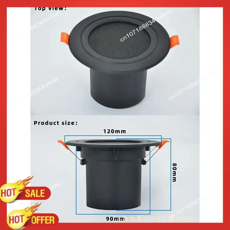 B47C 3'' Ceiling Home Speaker Speaker Forkitchen Bathroom 10W Moisture-Proof Full Range Music Speaker Full Range Music Speaker W
