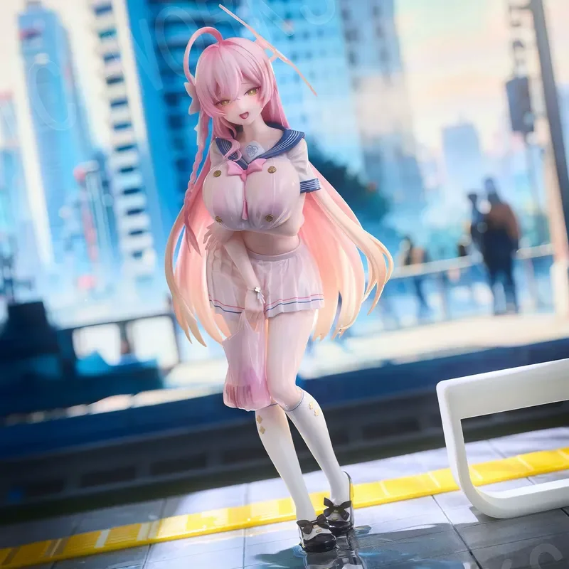 

Синий архив Урава Ханако ПВХ аниме фигурка сексуальные девушки модель коллекция украшение стола кукла игрушка коллекционеры фанаты подарки на день рождения