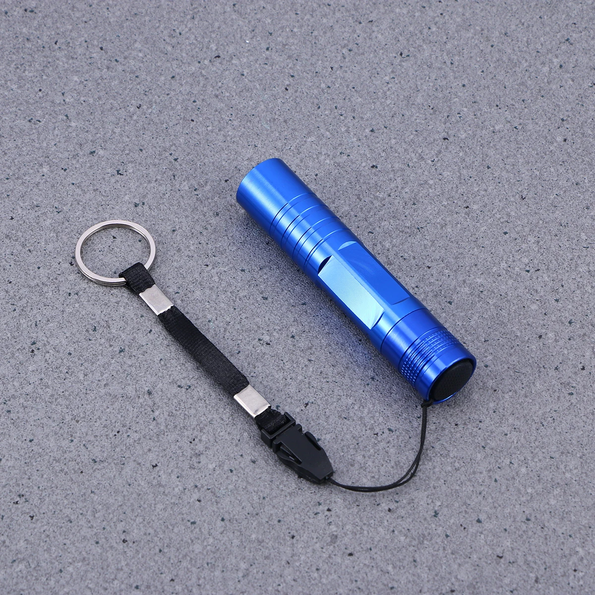 

Mini LED Flashlight Small Key Chain Flat Pocket Sized Portable Bright Light AA Waterproof