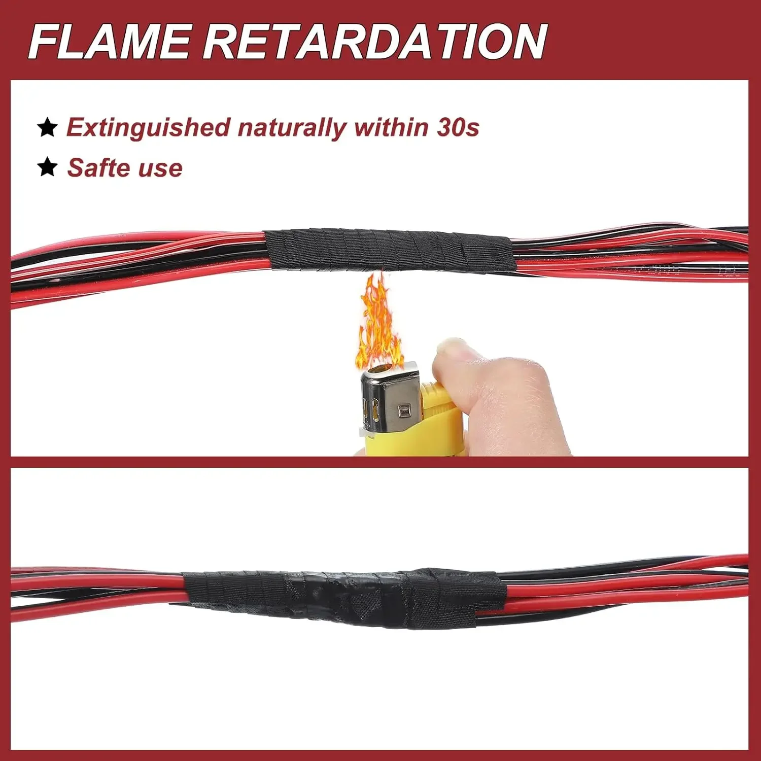 شريط قماش خلات عازل لدرجة الحرارة العالية مثبطات اللهب لإصلاح شاشات الكريستال السائل شريط لاصق حمض الخليك الأسود