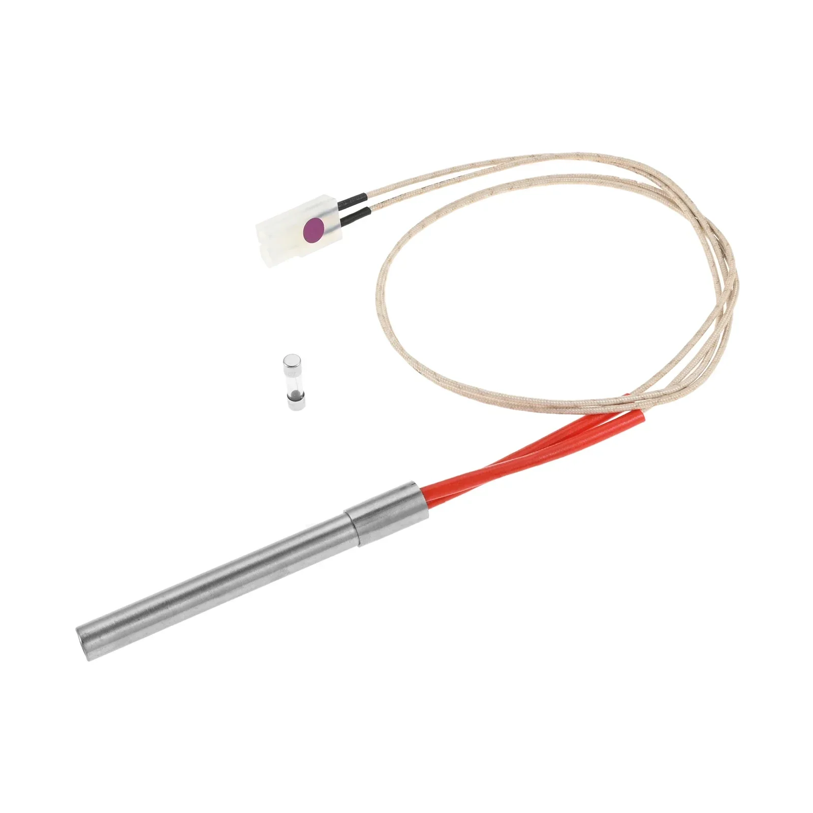1680120B Pellet Grill Hot Rod Heating Element Igniter Ignitor Kit for Oklahoma Joe's Rider 600 900 Combo DLX with Fuse 200W 120V