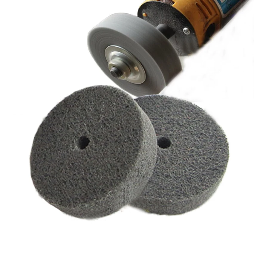 Original Imported Iron Instrument Grinding And Polishing 75*18*10MM Nylon Wheel Fiber Wheel Suitable For Table Mill Tools