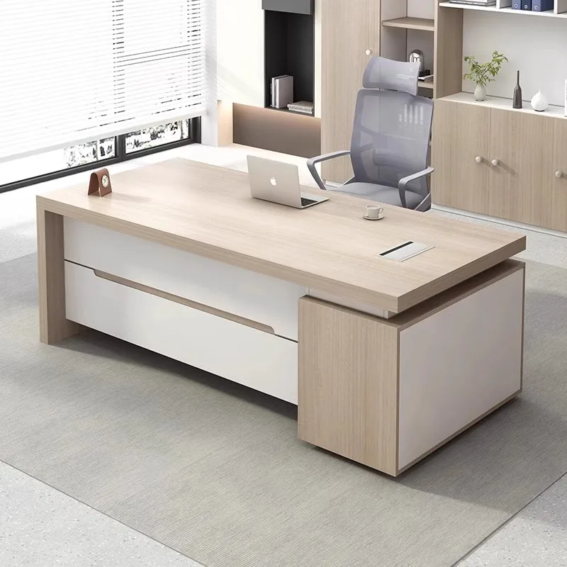 

Simple Modern office desk Single nordic Sedentary large computer desks Interior elegant escritorios de habitación furniture