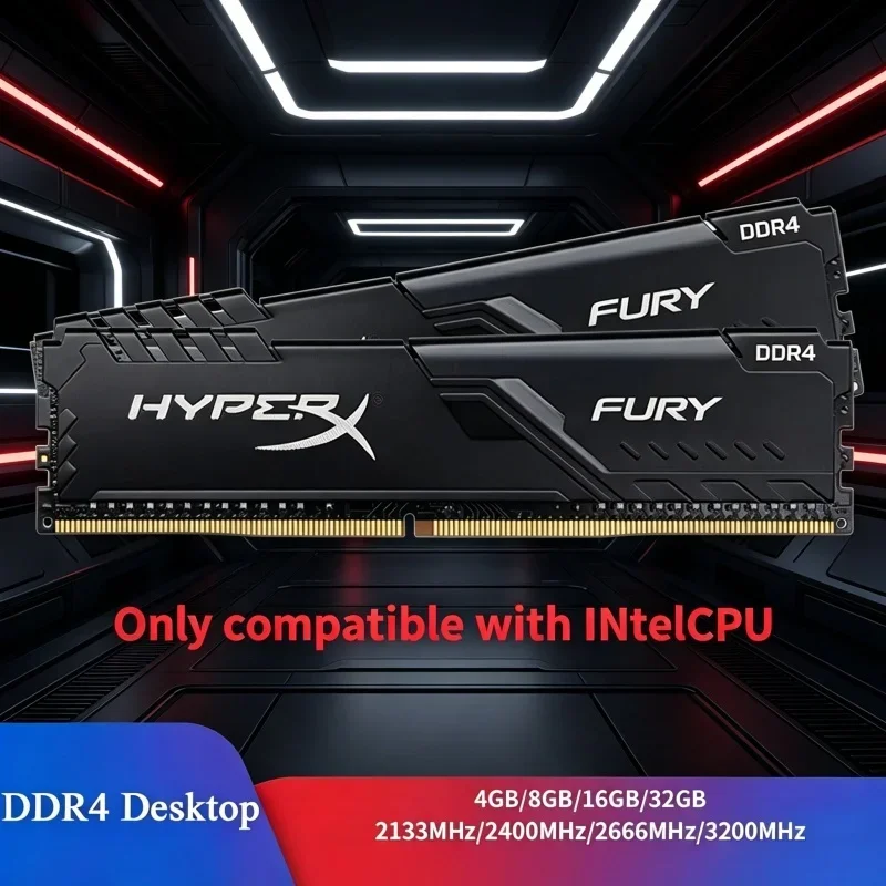 Dimm Kingston Hyper X Fury Black Kingston Technology HyperX FURY